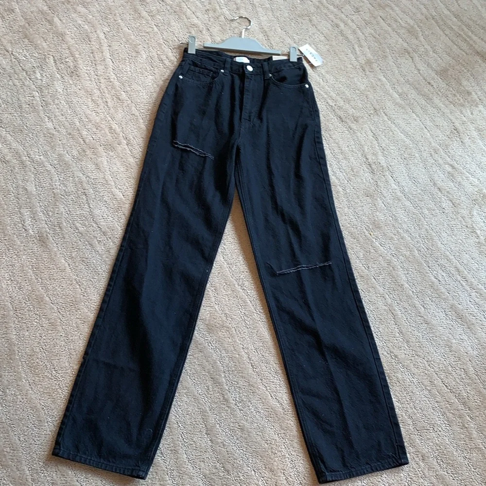 PacSun‎ Black Ripped '90s Boyfriend Jeans